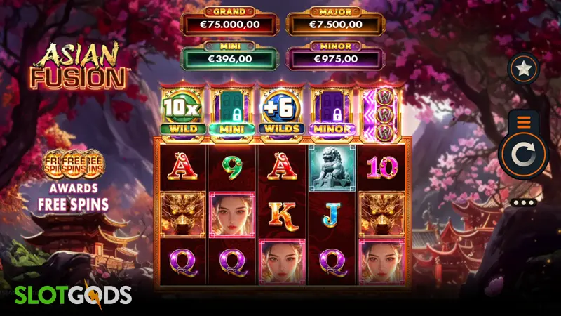 Asian Fusion Slot - Screenshot 