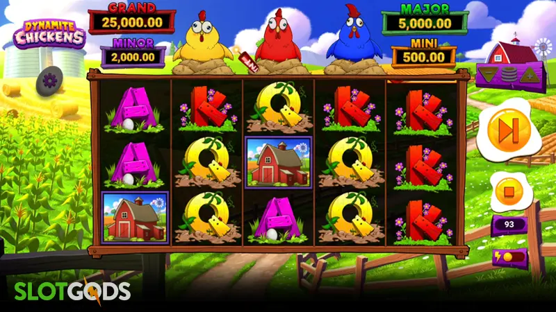 Dynamite Chickens Slot - Screenshot 