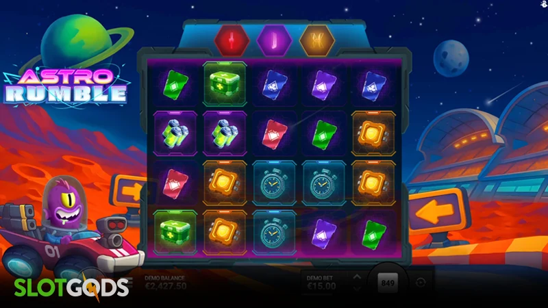 Astro Rumble Slot - Screenshot 