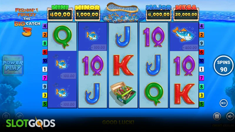 Fishin' Frenzy The Big Catch 3 Slot - Screenshot 