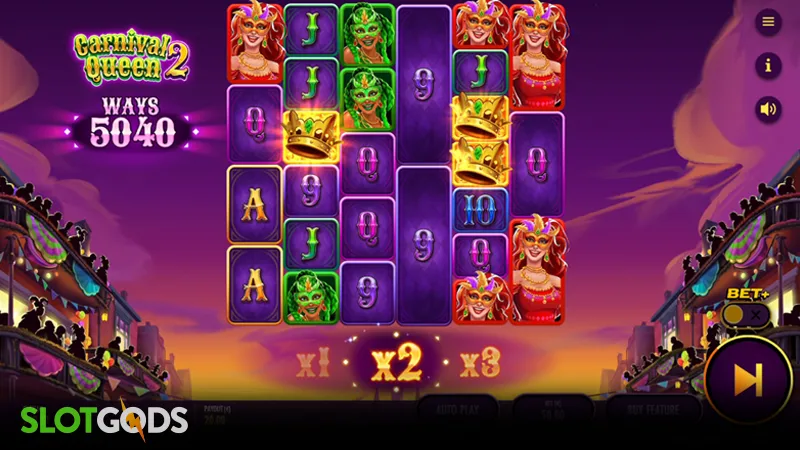 Carnival Queen 2 Slot - Screenshot 