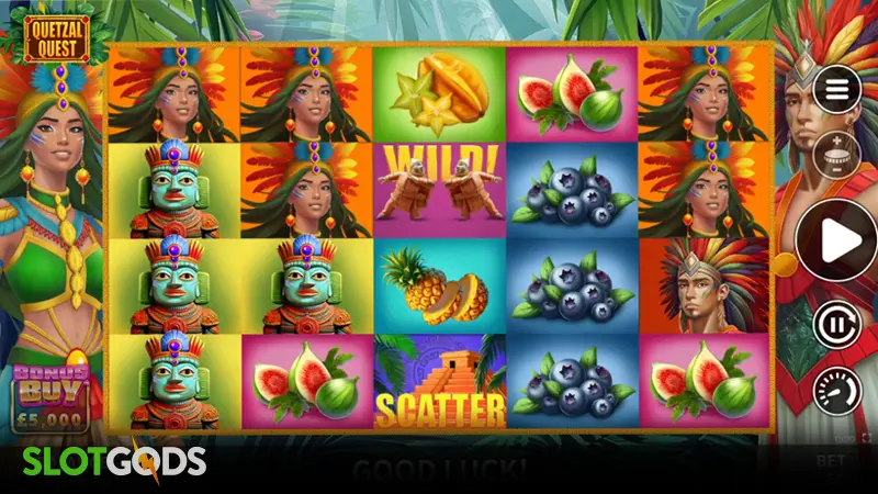 Quetzal Quest Slot - Screenshot 