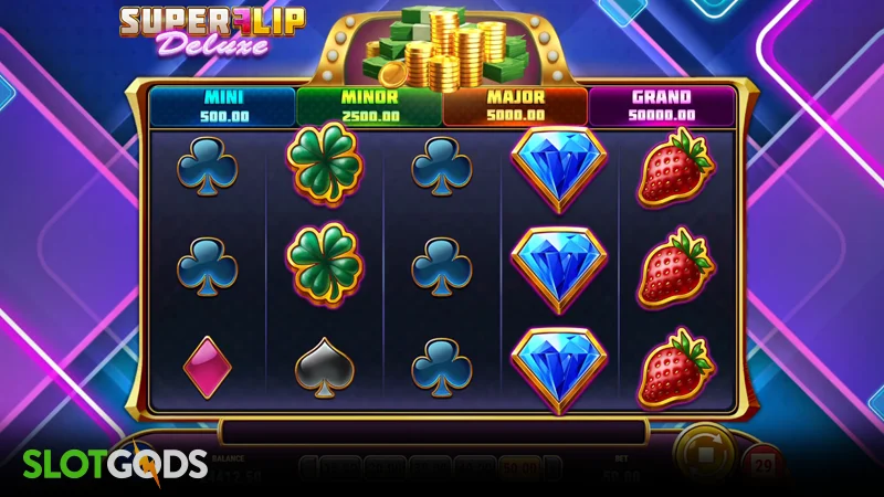 Super Flip Deluxe Slot - Screenshot 