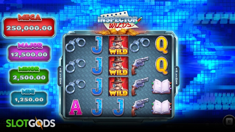 Inspector Wilds Slot - Screenshot 