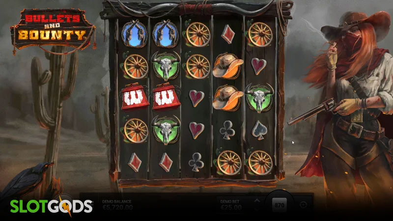 Bullets and Bounty Slot - Screenshot 