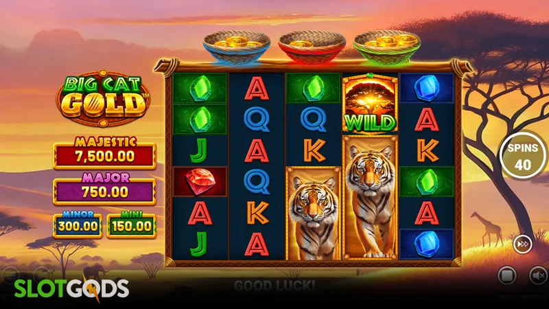 Big Cat Gold Slot - Screenshot 