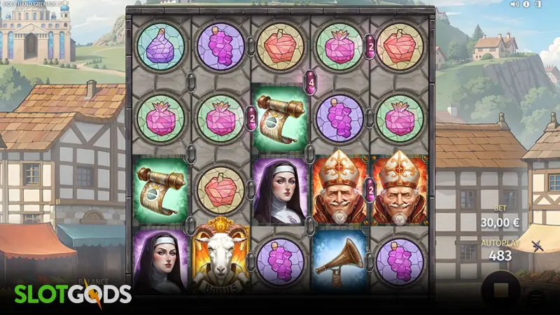Holy Hand Grenade 2 Dream Drop Slot - Screenshot 