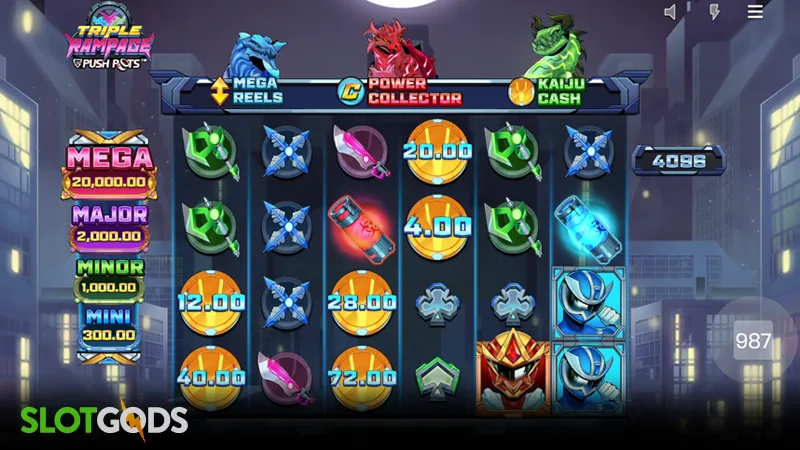 Triple Rampage Slot - Screenshot 
