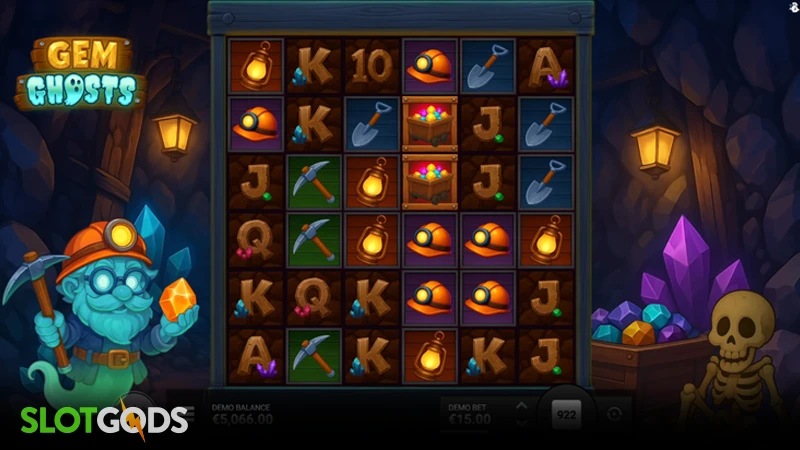 Gem Ghosts Slot - Screenshot 