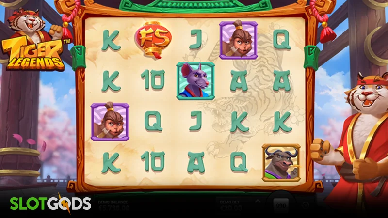 Tiger Legends Slot - Screenshot 
