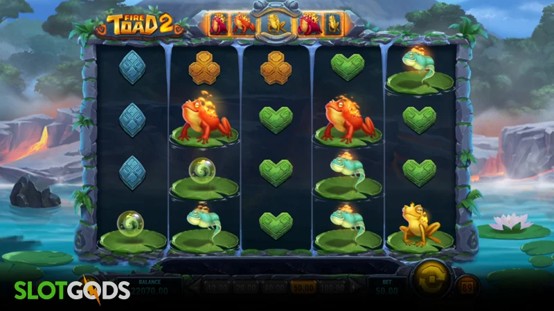 Fire Toad 2 Slot - Screenshot 