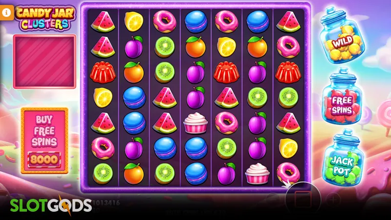 Candy Jar Clusters Slot - Screenshot 