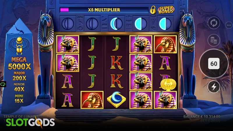 Temple of Lunaris Slot - Screenshot 