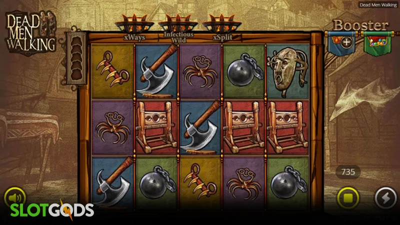 Dead Men Walking Slot - Screenshot 