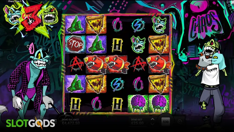 Chaos Crew 3 Slot - Screenshot 