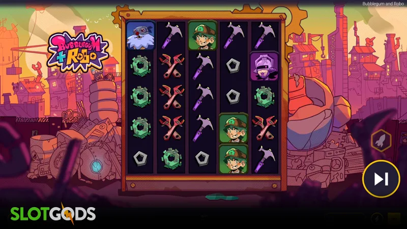 Bubblegum & Robo Slot - Screenshot 