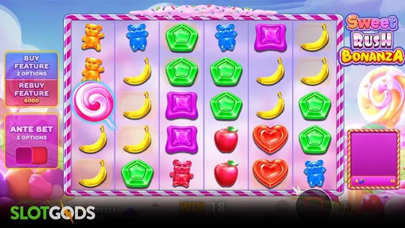 Sweet Rush Bonanza Slot - Screenshot 