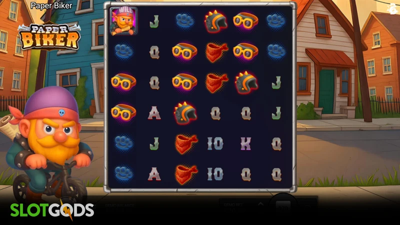 Paper Biker Online Slot by Bullshark Games