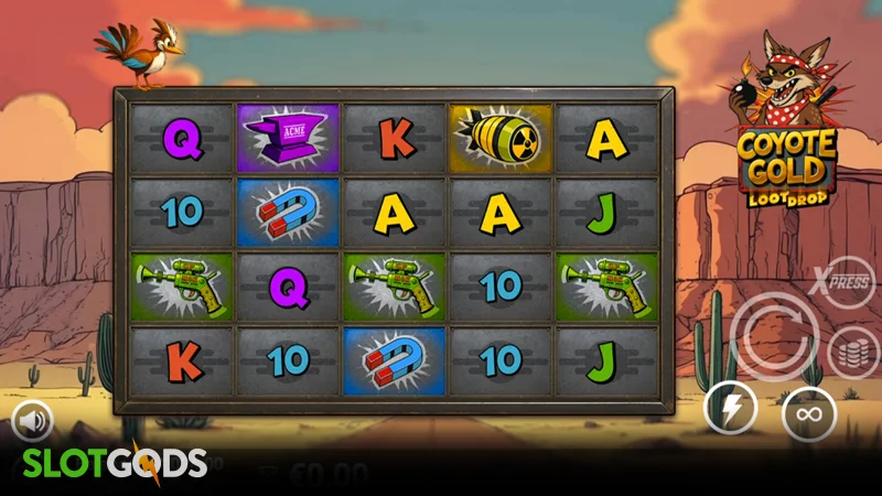 Coyote Gold Slot - Screenshot 