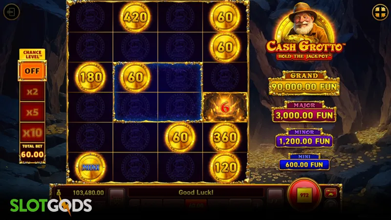 Cash Grotto Slot - Screenshot 
