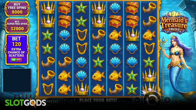 Mermaid's Treasure Trove Slot - Screenshot 