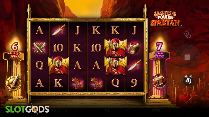 Magnificent Power Spartan Slot - Screenshot 