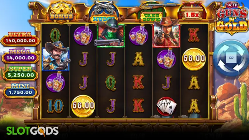 Guns n' Gold Slot - Screenshot 