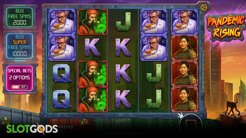 Pandemic Rising Slot - Screenshot 
