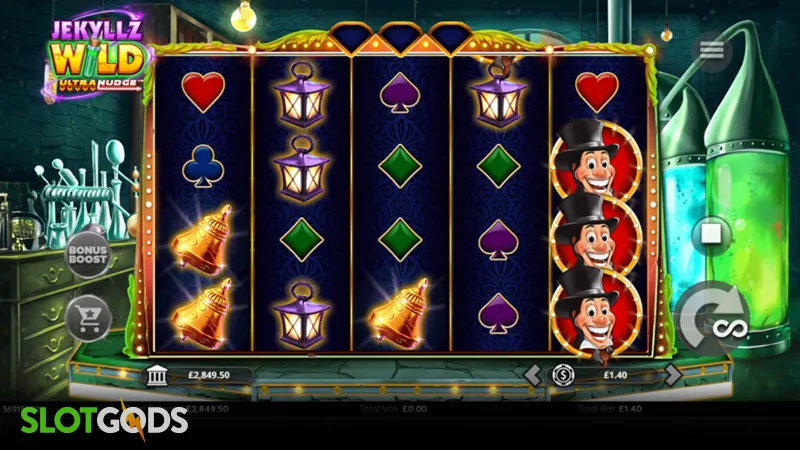Jekylz Wild Ultranudge Slot - Screenshot 