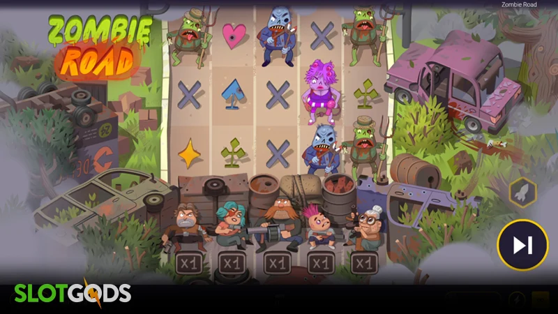 Zombie Road Slot - Screenshot 