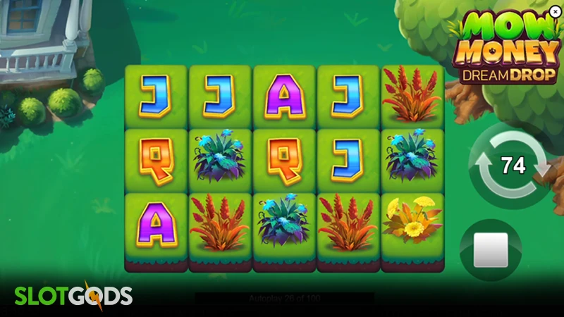 Mow Money Dream Drop Slot - Screenshot 