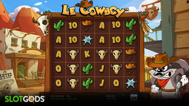 Le Cowboy Slot - Screenshot 