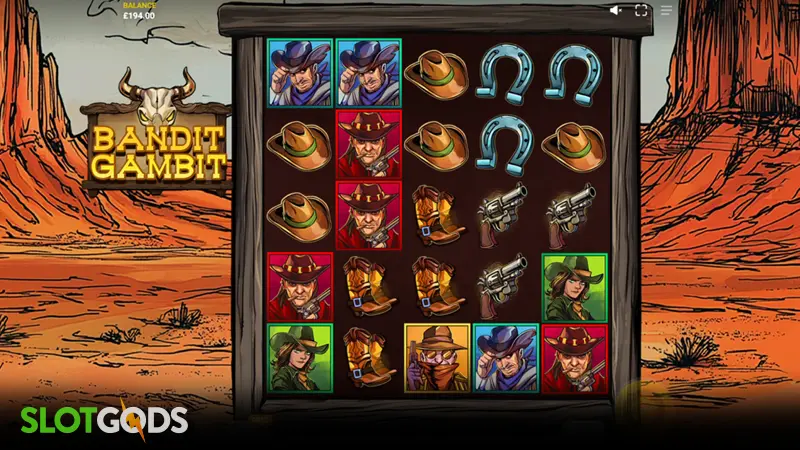 Bandit Gambit Slot - Screenshot 