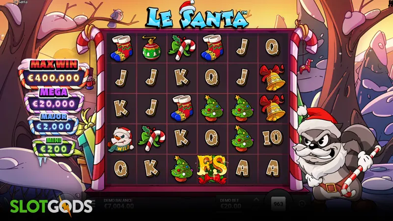 Le Santa Slot - Screenshot 