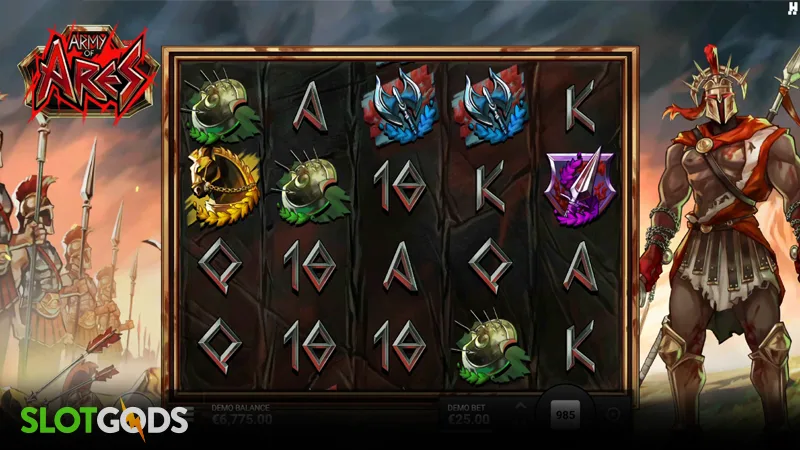 Army of Ares Slot - Screenshot 