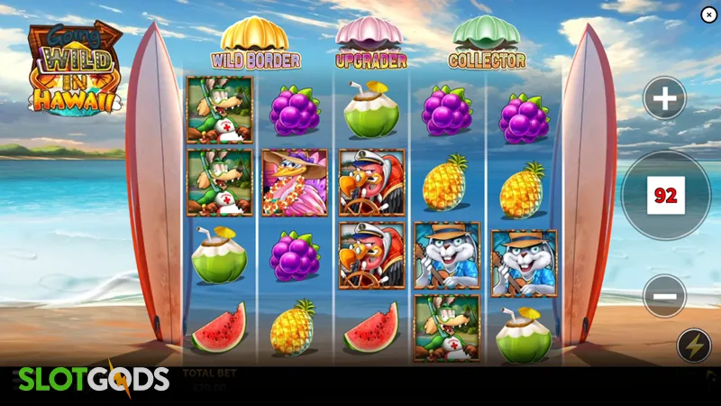 Going Wild in Hawaii Slot - Screenshot 
