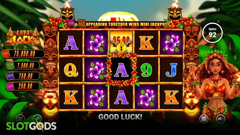 Lava Lock Slot - Screenshot 