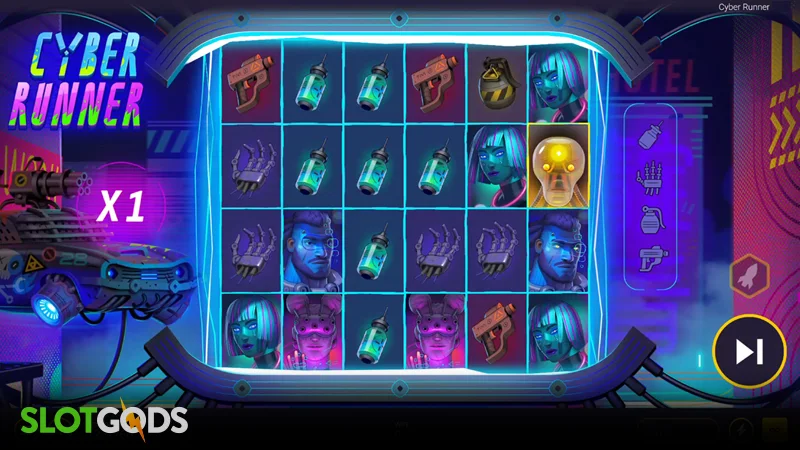 Cyber Runner Slot - Screenshot 