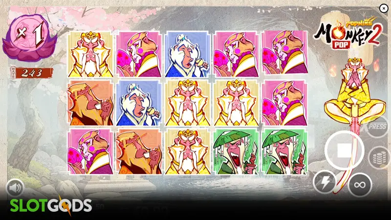 MonkeyPop 2 Slot - Screenshot 