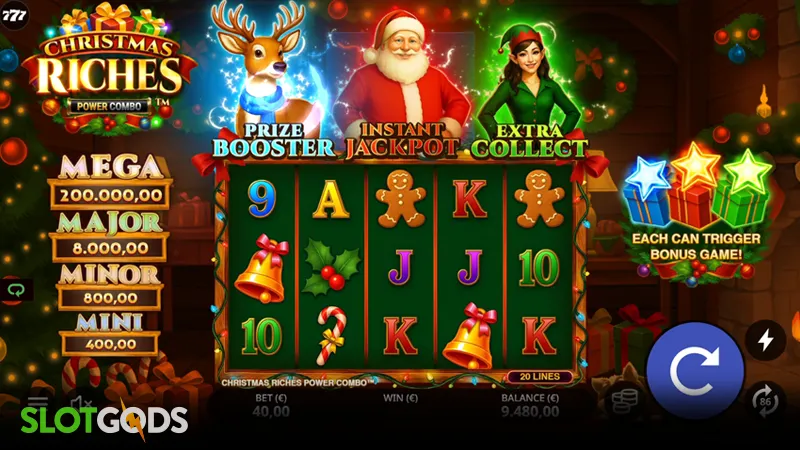Christmas Riches Power Combo Slot - Screenshot 
