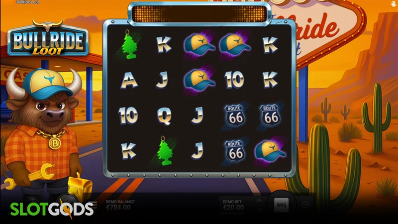 Bullride Loot Slot - Screenshot 