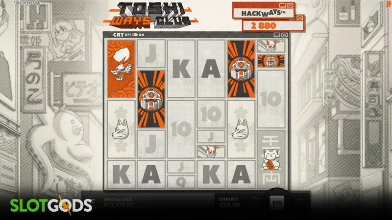 Toshi Ways Club Slot - Screenshot 