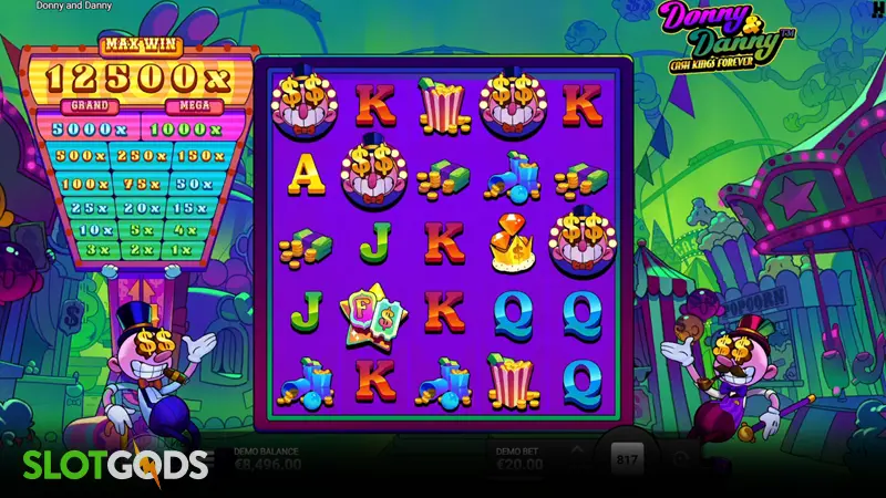 Donny & Danny Slot - Screenshot 
