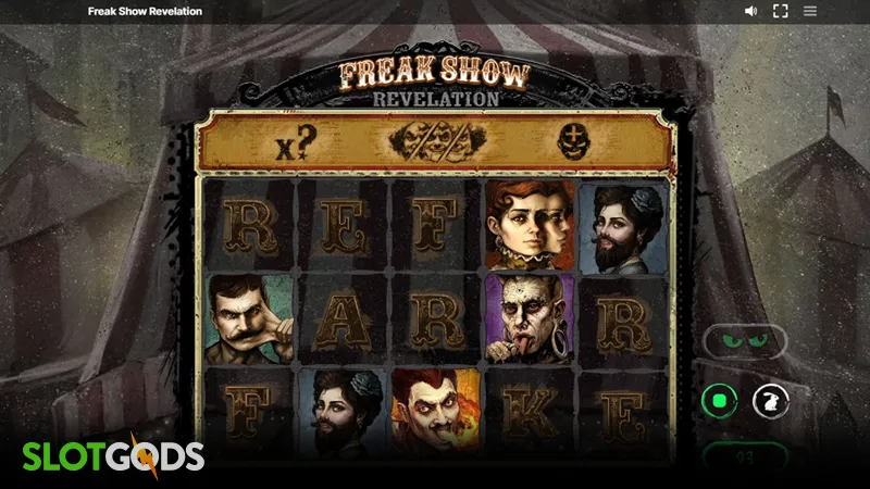 Freak Show Revelation Slot - Screenshot 
