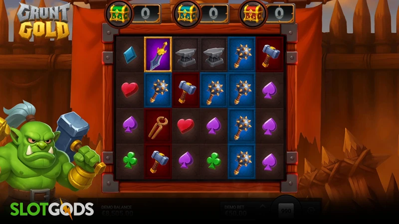 Grunt Gold Slot - Screenshot 