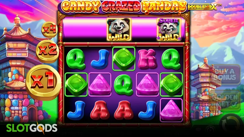 Candy Crazed Pandas Slot - Screenshot 
