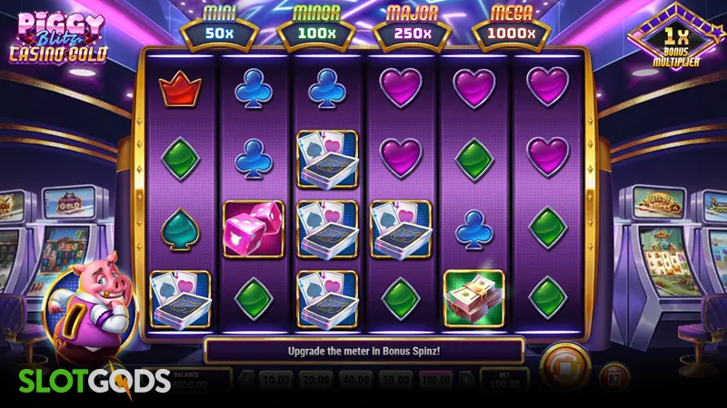 Piggy Blitz Casino Gold Slot - Screenshot 