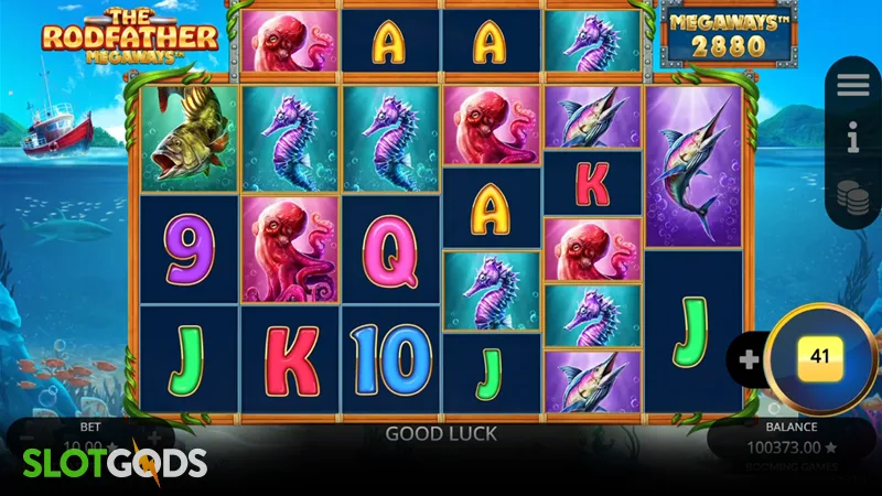 The Rodfather Megaways Slot - Screenshot 