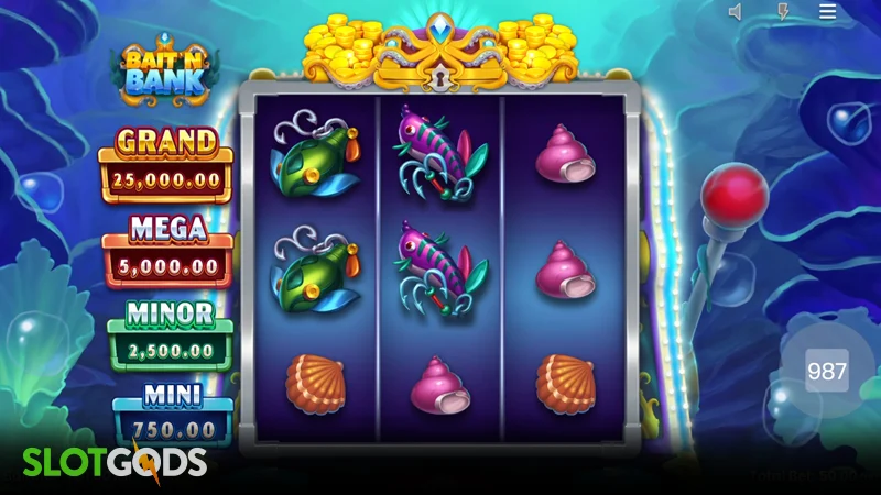 Bait ‘n’ Bank Slot - Screenshot 