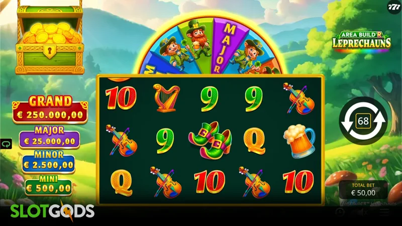 Area Build’R Leprechauns Slot - Screenshot 